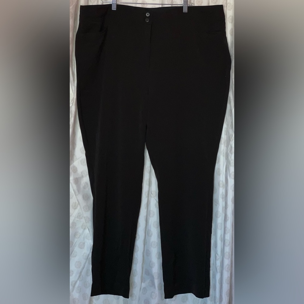 Maurices size 24 regular black pants business casual bootcut